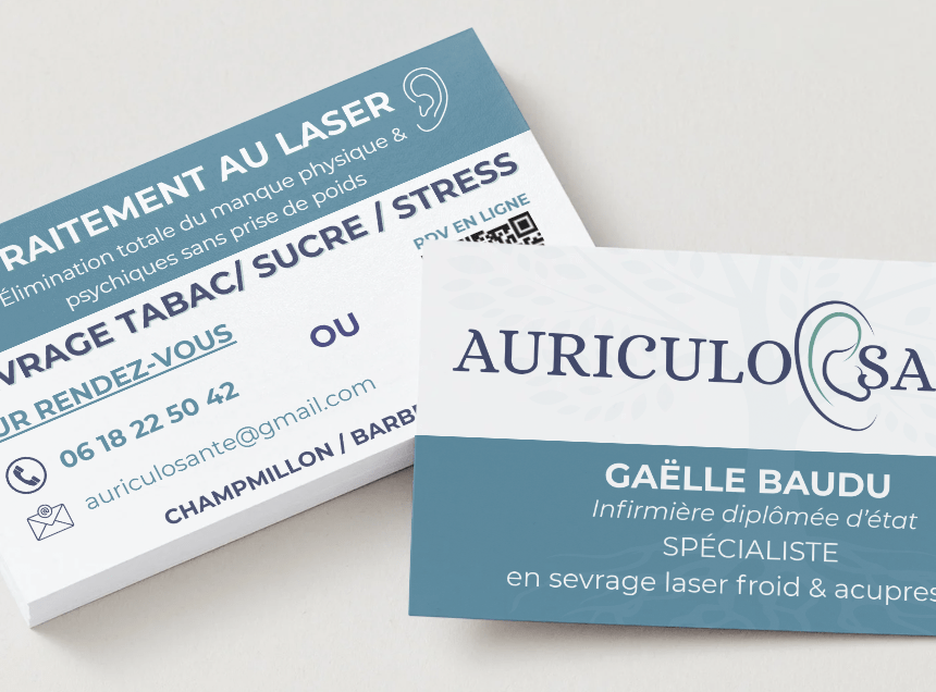 portfolio carte de visite