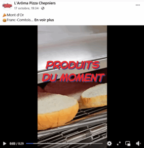 vidéo aroma pizza 1